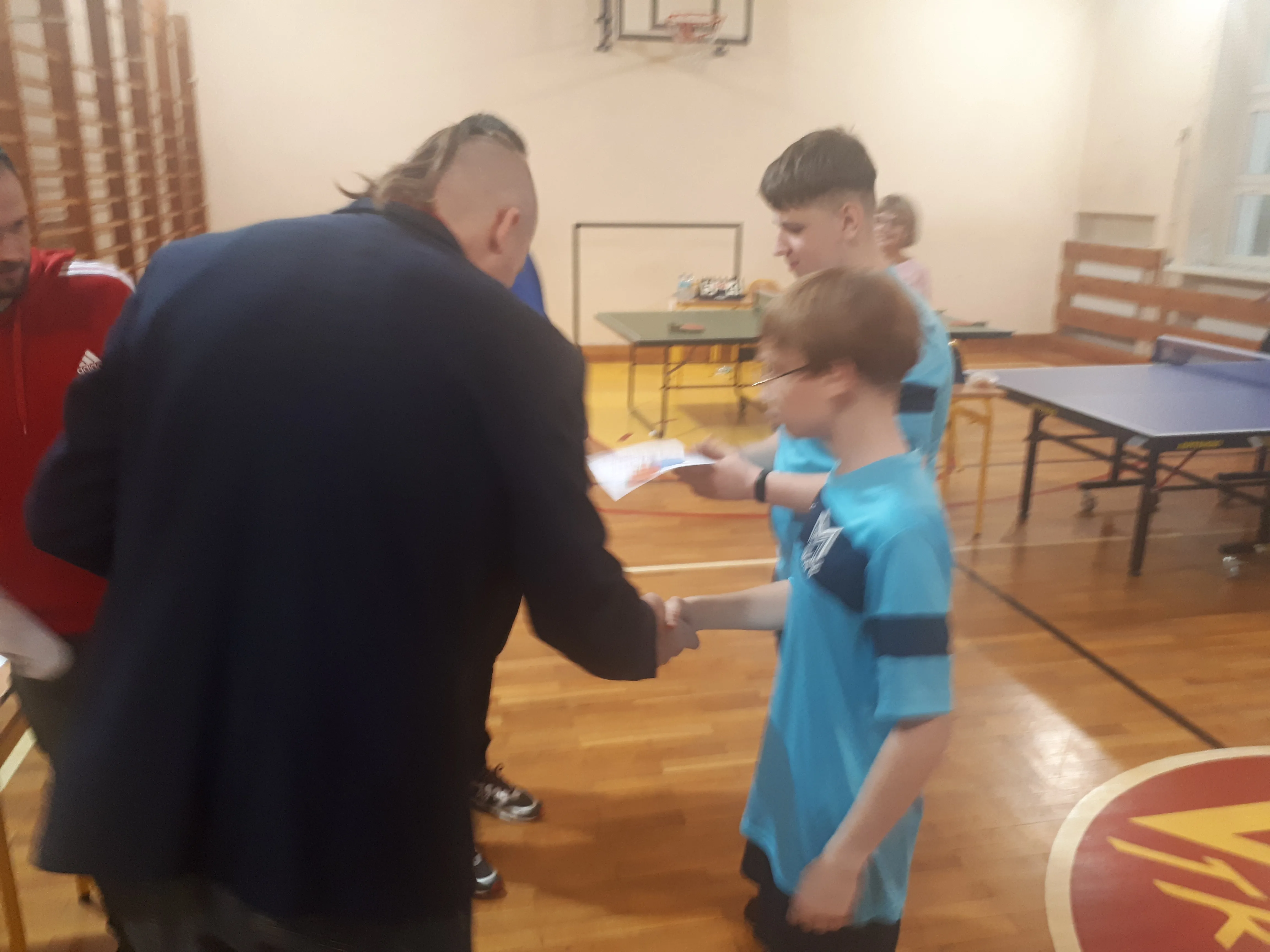 Miedzyośrodkowy turniej tenisa stołowego