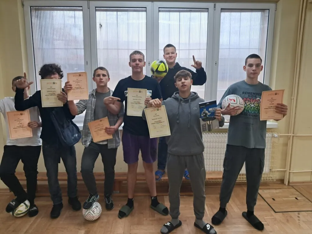 Jesienny  turniej piłki nożnej grup