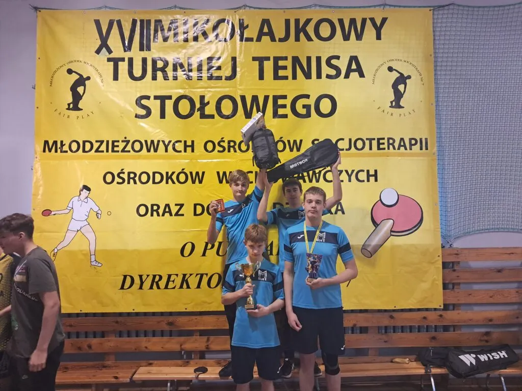 Mikołajkowy turniej tenisa stołowego