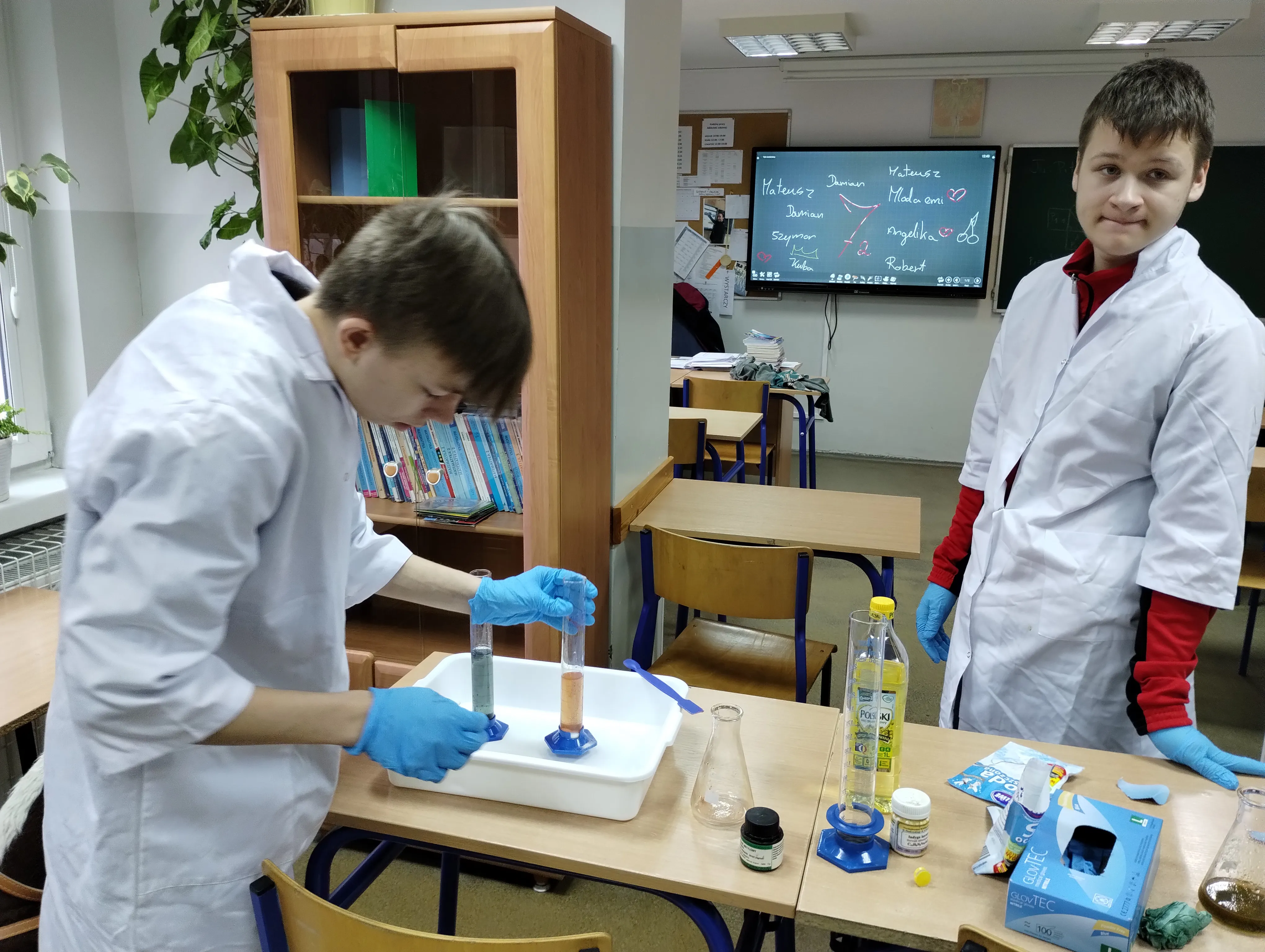 Zajęcia laboratoryjne z chemii