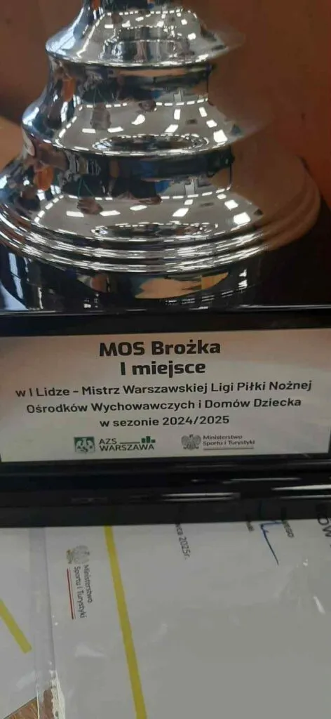 Uczniowie na zawodach sportowych